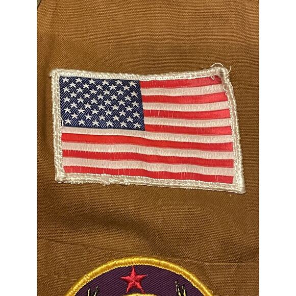 Vintage SafeTbak Hunting Best With Deer Patches And Pouch Safety Back - Picture 12 of 16